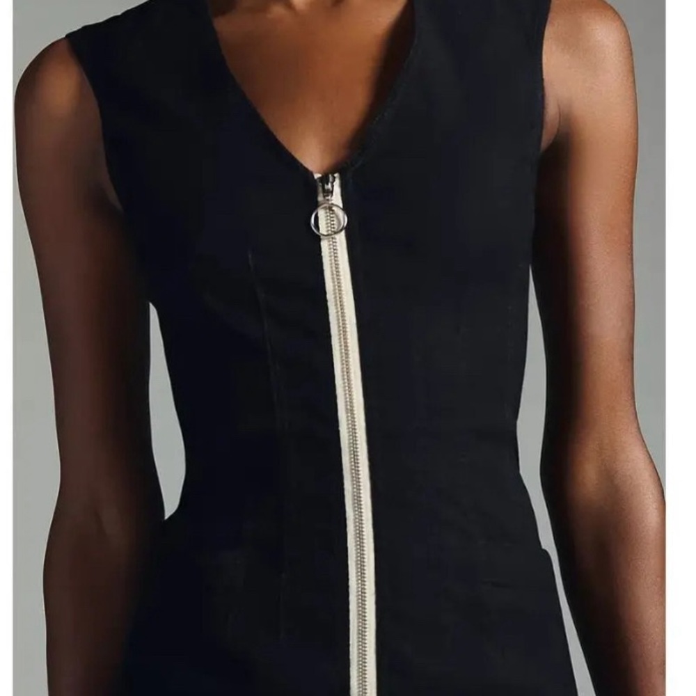 NWT 6, Maeve by Anthropologie size 6 Zip-up pencil dress
